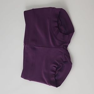 Katrina Chop Shorts Purple Maroon